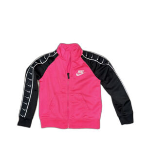 Toddler Girls NIKe Size 3T Jacket Pink and Black !